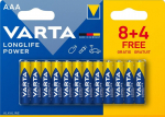 Varta AAA Longlife Power Leelispatareid (12tk)
