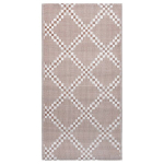 vidaXL Aiavaip, pruun, 160x230cm, PP