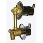 Vee funktsioonide l&uuml;liti, 3 asendit, keermestataud