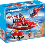 95037 PLAYMOBIL&reg; City Action Tulet&otilde;rjujate meeskond koos allveelaevaga