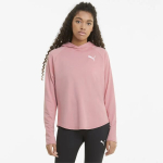 Puma naiste dressipluus ACTIVE HOODIE, heleroosa, XS