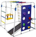 Seisev laste spordikompleks START BABY-2, valge-vikerkaar, kuni 80 kg