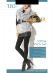 Naiste sukkp&uuml;ksid Glamour Cotton Touch 160 Den, pruun