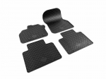 Kummist automatid RENAULT ZOE ZE 2019-> 4pcs. black/ 222624