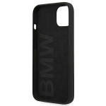 Dekl BMW BMHCP13MSILBK iPhone 13 6,1 musta/musta silikoonist kate