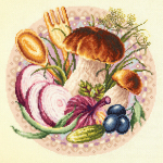 Tikkimiskomplekt Magic Needle "Favorite Snacks" 54-03