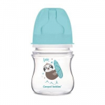 Antikoolne pudel laia kaelaga Canpol Babies Eksootilised loomad 35/220, 120 ml, sinine