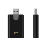 M&auml;lukaardilugeja Silicon Power USB 3.2 Gen 1 Type-A SD/microSD UHS-I ja MMC kaardid SPU3AT5REDEL300K