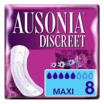 Kompressid uriinipidamatuse jaoks - AUSONIA - DISCREET mAXI - 8 tk - &Uuml;ks suurus - Uriin