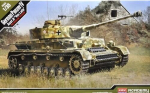 Liimitav mudel Academy 13528 German Panzer Ⅳ Ausf.H Ver.Late 1/35