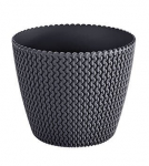 Lillepott Prosperplast Splofy DSP190-S433, antratsiit