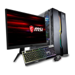 Arvuti Gaming PC MSI Special 2 Komplekt, Intel&reg; Core&trade; i5-14600KF 4.9 GHz, 1 TB SSD, RAM 32GB DDR5, , PSU 750W, Windows 11 27″ QHD 2560 x 1440P 180Hz