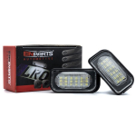 LED numbrim&auml;rgi valgustus 6000K Mercedes W203, A209, W209, C209, R230, Chrysler Crossfire Coupe