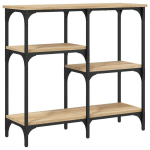 vidaXL konsoollaud, Sonoma tamm, 80x29x75 cm, tehispuit