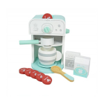 Puidust laste kohvimasina komplekt