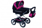 Jalutusk&auml;ru Fanari Baby Fashion 3in1 black