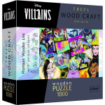 Puidust Puzzle Rally of Villains Trefl 1000 Elements