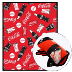 "Coca-Cola" villane tekk 120x150 cm