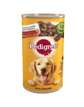 Pedigree Adult t&auml;iskasvanud koertele koos kana ja porgandiga, 12x1200 g