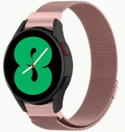 Samsung Galaxy Watch 5/Watch 5 Pro/Galaxy Watch 4 k&auml;ekellarihm 40 mm 44 mm roosa roosa