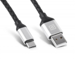 REAL-EL , Premium USB A &ndash; C-t&uuml;&uuml;pi nahk, m1
