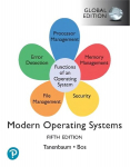 Operatsioonis&uuml;steem Modern Operating Systems, Global Edition 5th edition