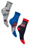 Poiste sokid Paw Patrol, 3 paari