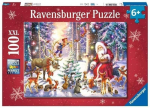 Ravensburger pusle 100 tk, J&otilde;ulud metsas