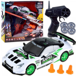 DRIFT auto kaugjuhitav koos koonustega RC0506