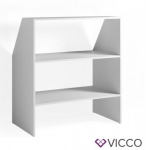 Vicco viilkatusega riiul