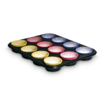 K&uuml;psetusplaat koogikestele, 12 tk