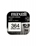Pile montre 364 (SR621SW) SR60 1.55V Maxell