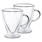 Topeltklaasist tassi komplekt 300 ml, 2 tk, l&auml;bipaistev