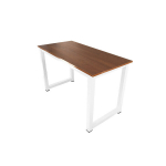 Arvutilaud Loft, valge/pruun