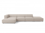 Pehme nurgadiivan Cosmopolitan Design Arendal 5, beeži v&auml;rvi