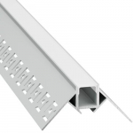 Nurkne anodeeritud alumiiniumprofiil LED-ribale HB-50X22WC