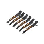 Juukseklamber E-13 6 tk. 11,5 cm segu neoonist
