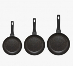 Ambition Qualum Basic Stone Edition pannide komplekt, 3 tk