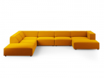 Pehme nurgadiivan Cosmopolitan Design Arendal, kollane