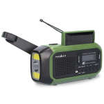DAB+/FM v&auml;ndaga raadio, LED taskulamp, akupank, p&auml;ikesepatarei