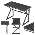 Huzaro Hero 1.6 black m&auml;ngurilaud 120 cm &ndash; Carbon-kate, ergonoomiline disain