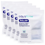 5x AquaFloow Refiller niiskuseabsorber 500 ml koos riputusklambriga - l&otilde;hnavaba