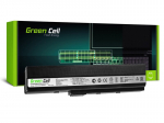 S&uuml;learvuti aku Green Cell Laptop Battery for Asus K52 K52J K52F K52JC K52JR
