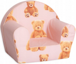 Laste tugitool Delsit, 51x33x42 cm, roosa