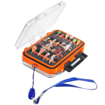 Kahepoolne hermeetiline karp Iron Wolf, oranž