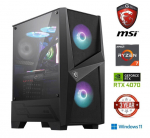 Arvuti Ryzen 7 5700g 16GB 512GB SSD NVME RTX 4070 Windows 11