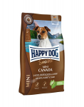 Happy Dog Sensible Mini Canada v&auml;ikest t&otilde;ugu koertele l&otilde;he, k&uuml;&uuml;liku- ja lambalihaga, 4 kg
