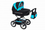 Jalutusk&auml;ru Fanari Baby Fashion 3in1, Black