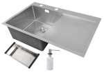 Roostevabast terasest valamu Satin sifooniga EUR117824