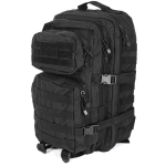 Matkakott Velcro rihmadega, Mil-Tec, US Assault Pack LG, must, 36l